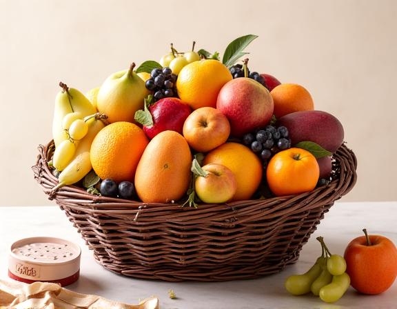 Custom fruit baskets for corporate gifts and special occasions in Singapore