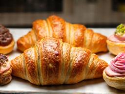 Gourmet French pastries and croissants at Singapore artisanal bakery